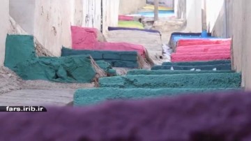رنگ آمیزی کوچه های کوهپایه ای شیراز