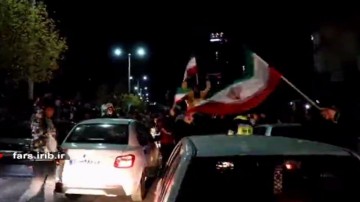 شادی شیرازی ها برای پیروزی تیم ملی ایران