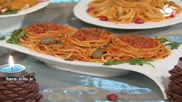 اسپاگتی با سس بلونیز